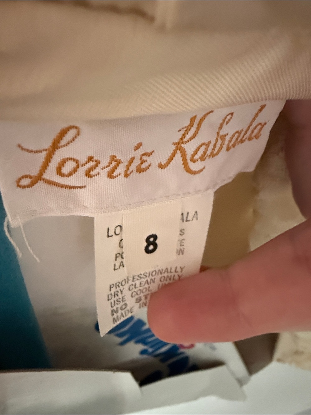 Lorrie Kabala vintage wedding dress! Collectable edition. - Picture 10 of 10